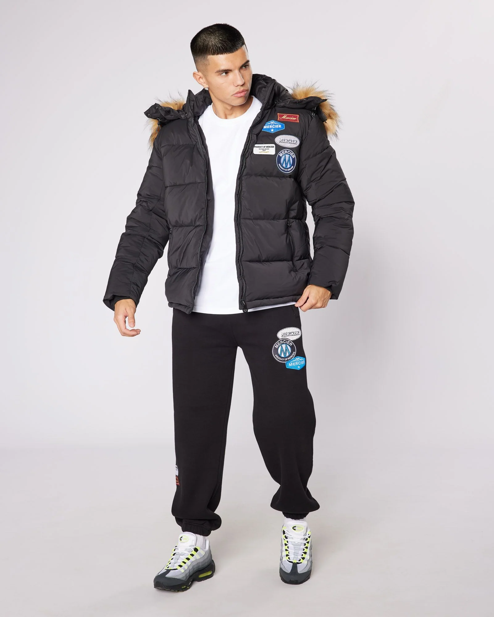 Relaxed OG Badge Joggers Black - Image 5
