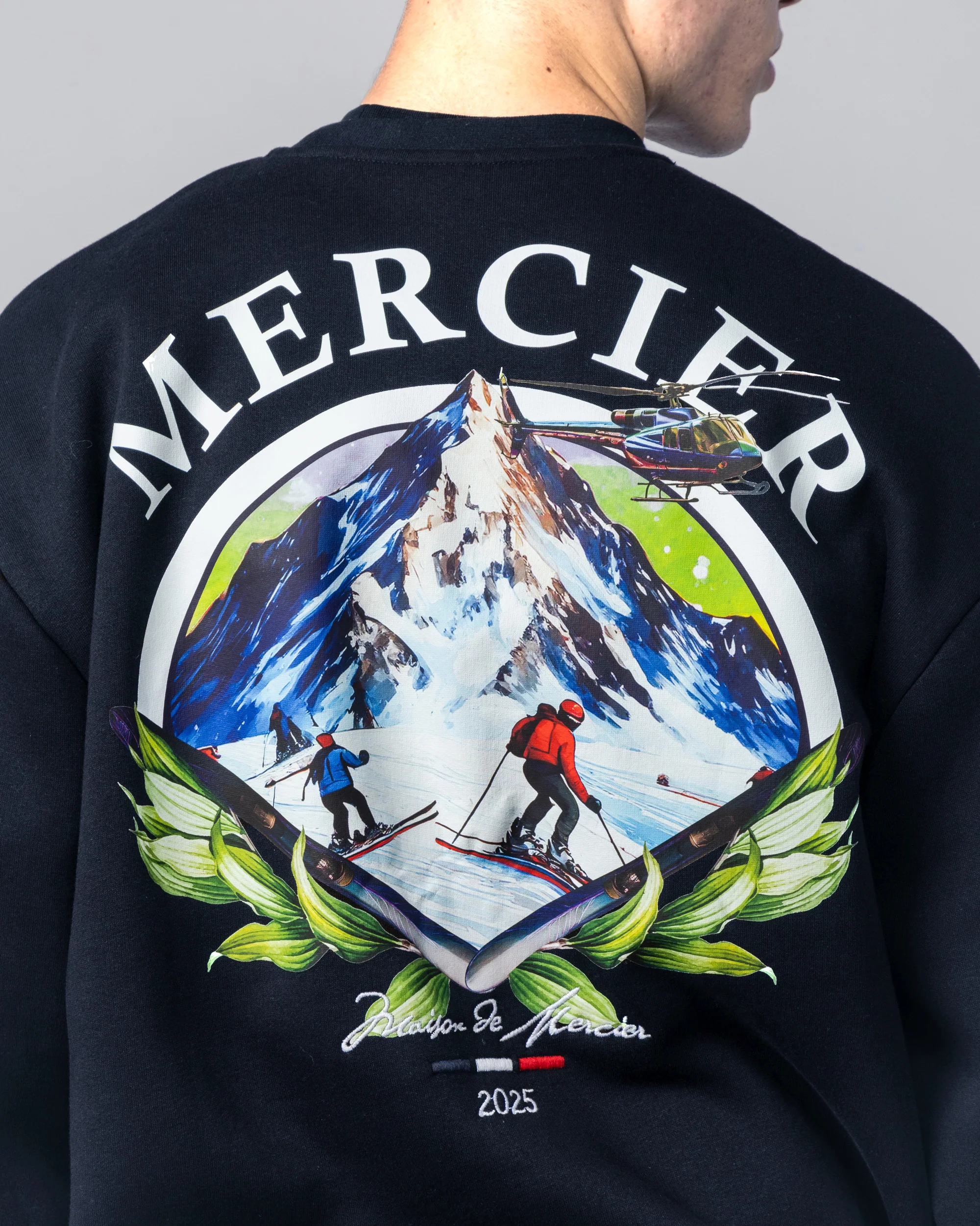 Mercski Crewneck Navy - Image 4