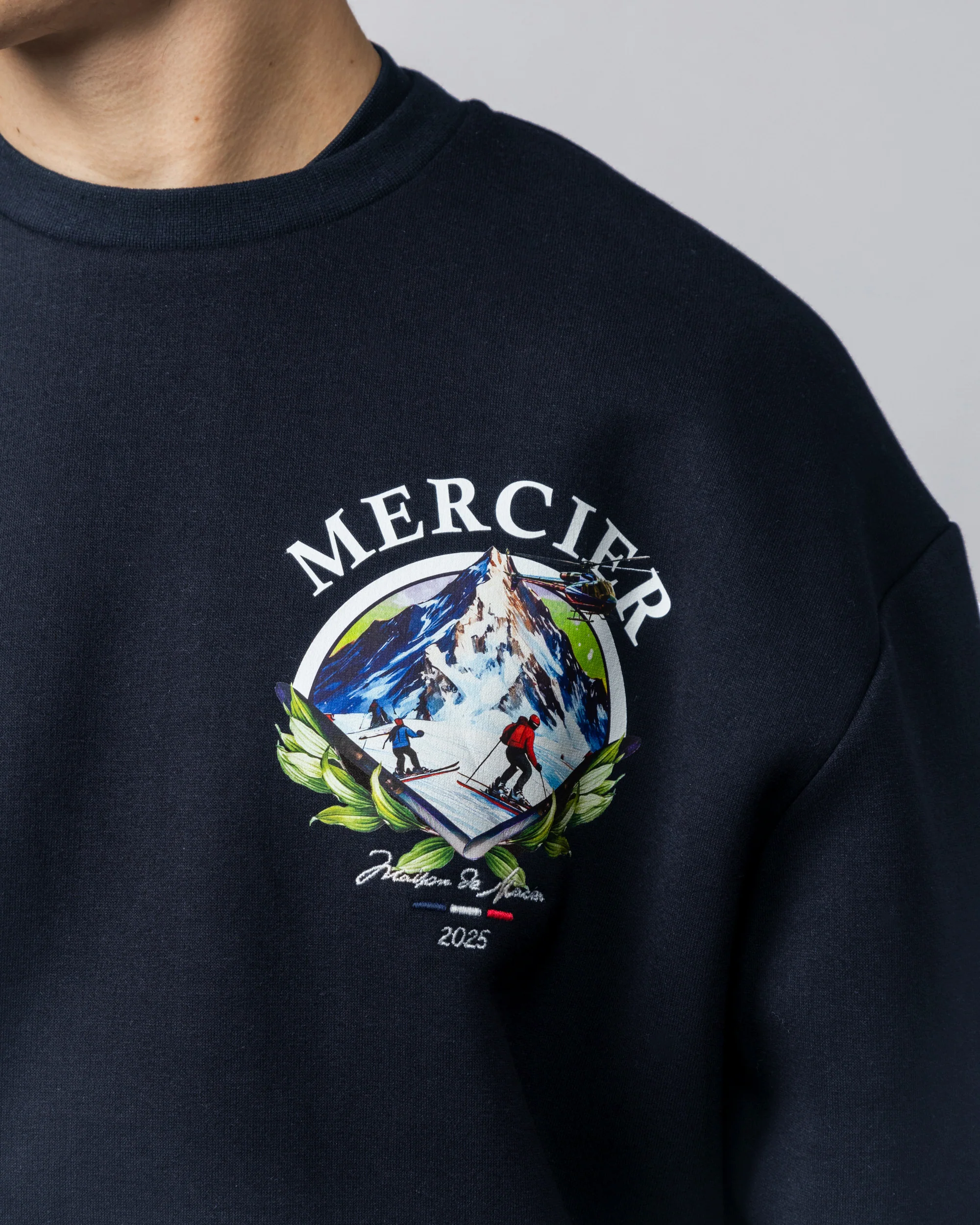 Mercski Crewneck Navy - Image 5