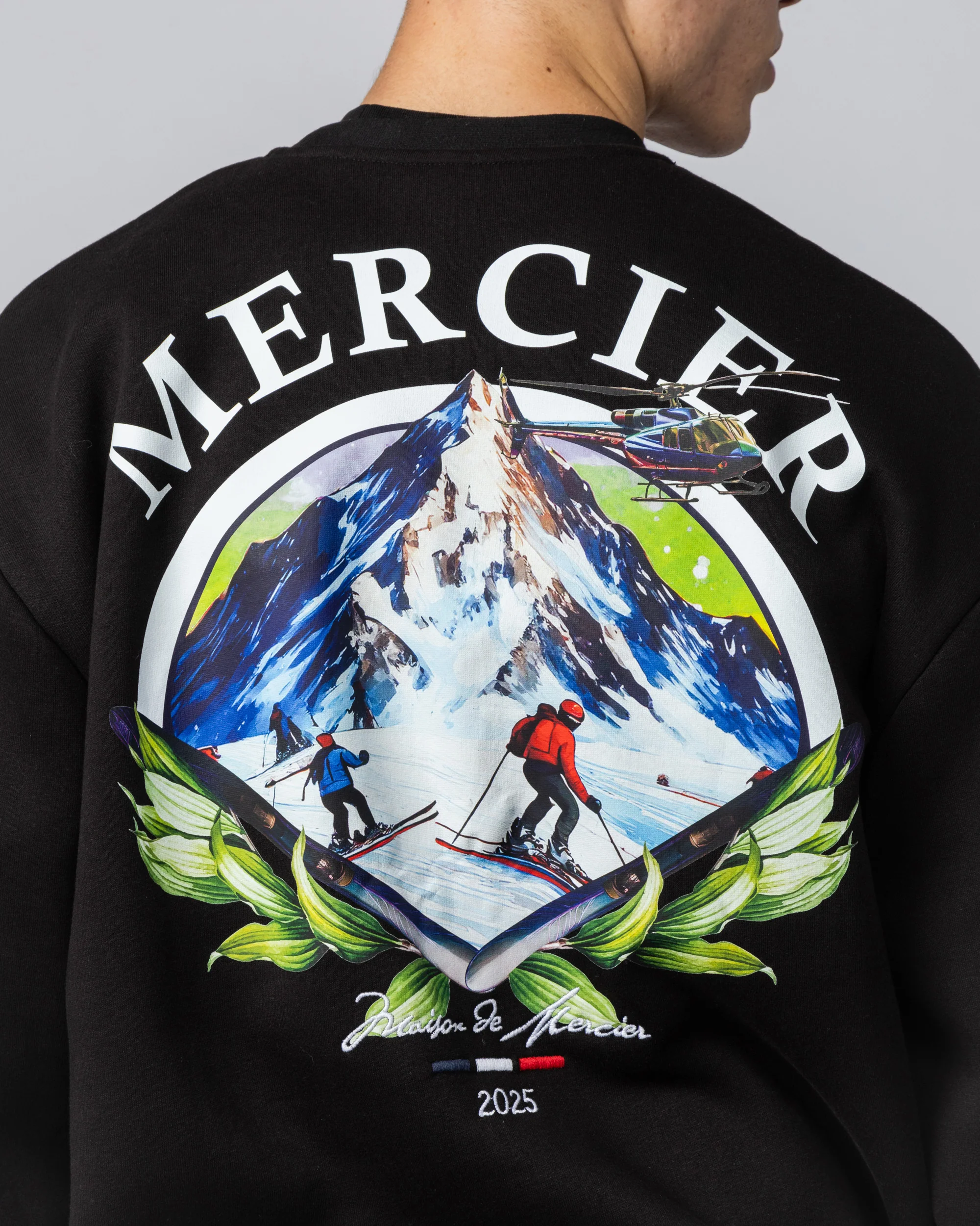 Mercski Crewneck Black - Image 4
