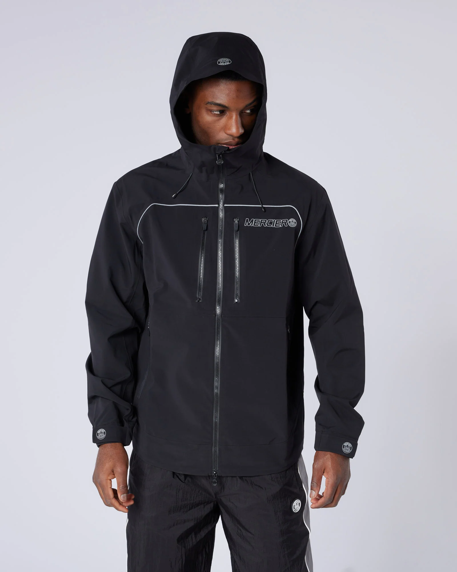 Talus Waterproof Jacket Black - Image 9