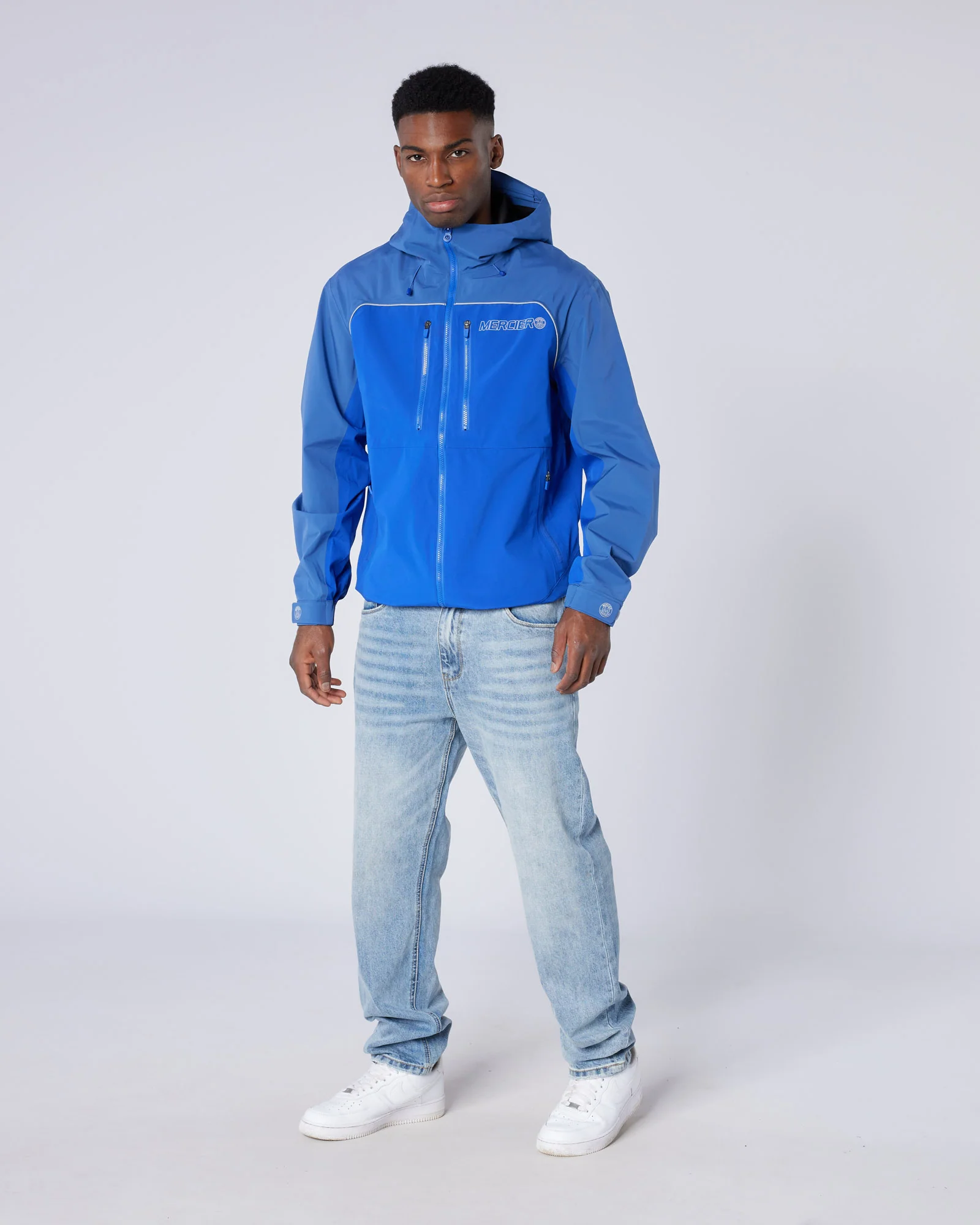 Talus Waterproof Jacket Blue - Image 3