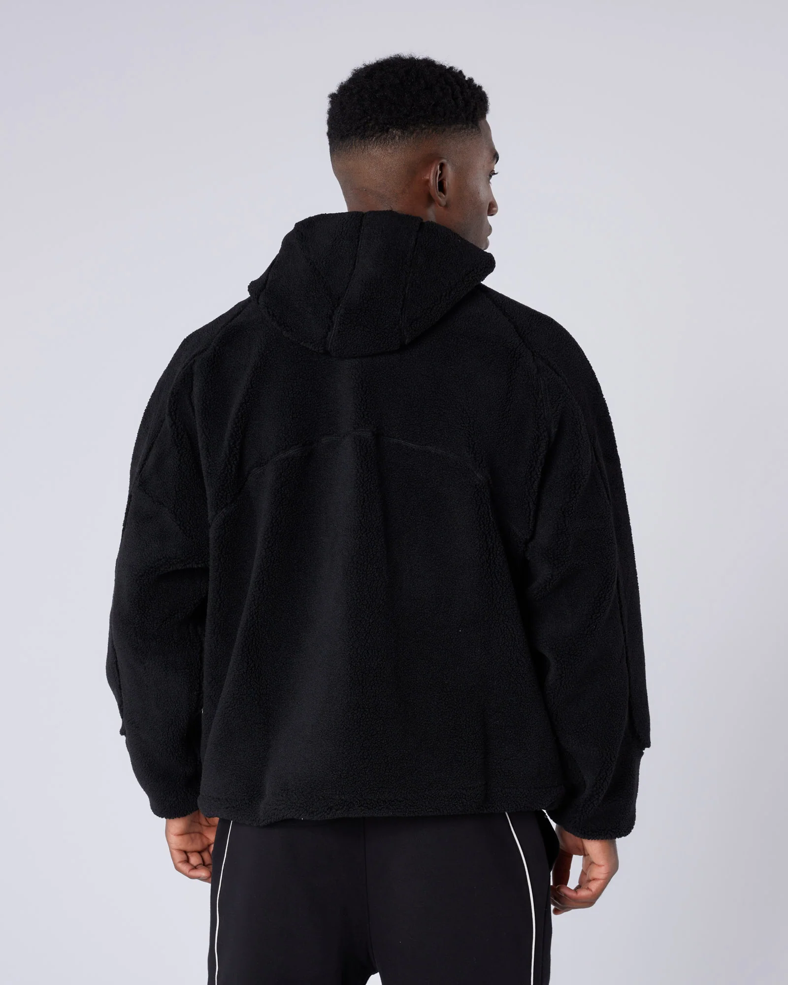 Tempo Borg Jacket Black - Image 8