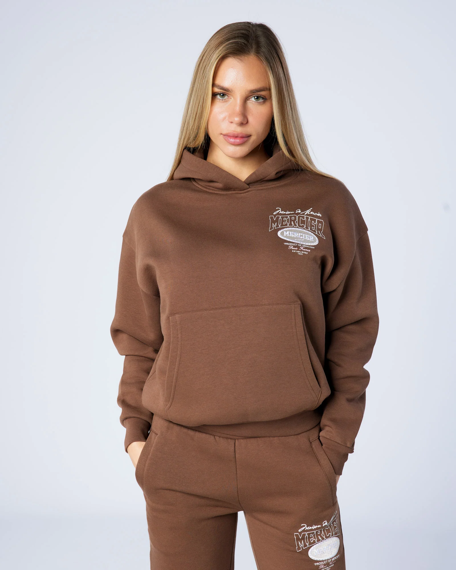Womens Chocolate Multi Tour Hoodie - Image 3