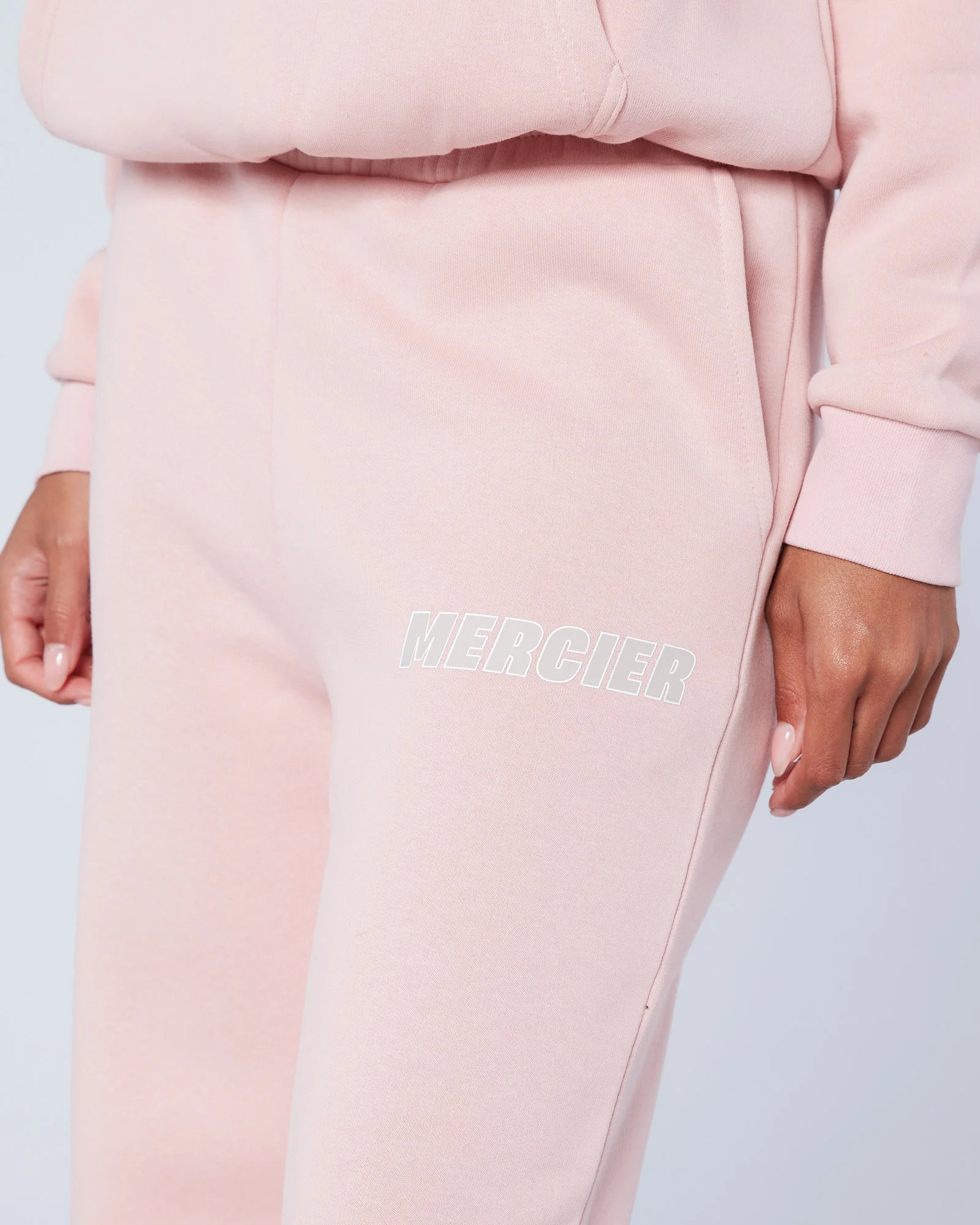 Womens Player Joggers Blush Pink - Image 5