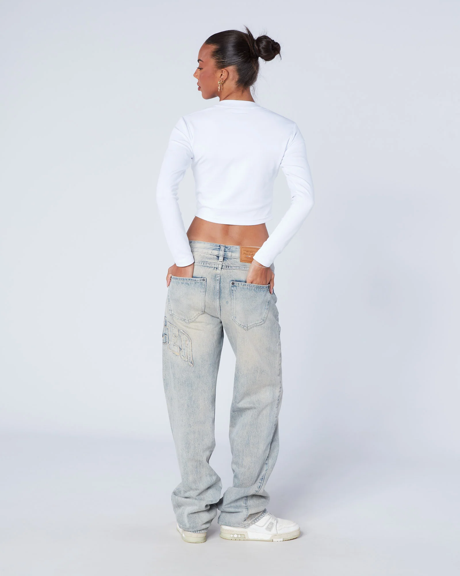 Womens Speedway Denim Jeans - Image 3